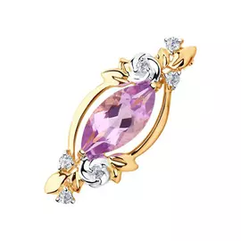 Брошь из золота 740250