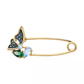 Брошь из золота 740275