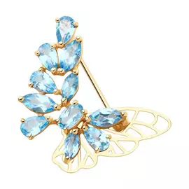 Брошь из золота 740295