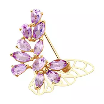 Брошь из золота 740297