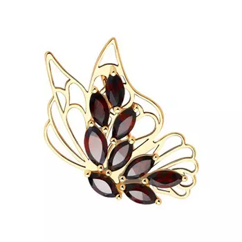 Брошь из золота 740321