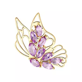 Брошь из золота 740322