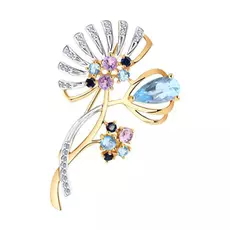 Брошь из золота 740329