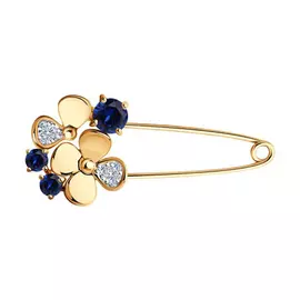 Брошь из золота 740332