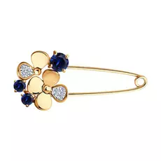 Брошь из золота 740332