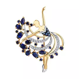 Брошь из золота 740334