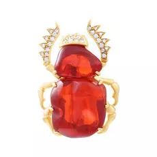 Брошь из золота BR12221A_BR_ON_YG