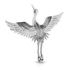 Брошь из золота H100124DIA001