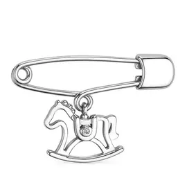 Булавка детская из серебра 04-2265/000Б-00