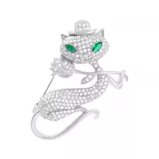 Булавка из серебра JS27-QS0040_BR_001_WG