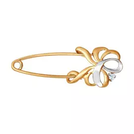 Булавка из золота 040208