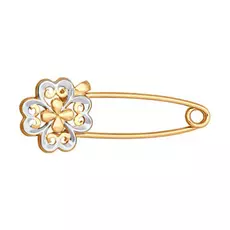 Булавка из золота 040210