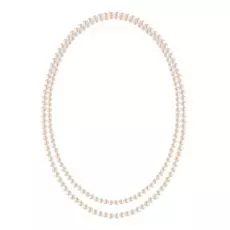 Бусы из жемчуга без замка БР-1-657/