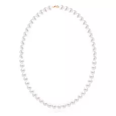 Бусы с жемчугом из золота БР3-1-657/