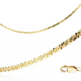 Цепь декоративная из серебра 320-406-