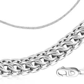 Цепь ручной работы из серебра 320603221