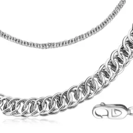 Цепь ручной работы из серебра 820706600