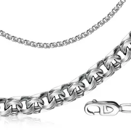 Цепь ручной работы из серебра 821203821