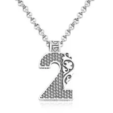 Цепь с подвеской из серебра 74310751650-И03