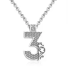 Цепь с подвеской из серебра 74310751650-И04