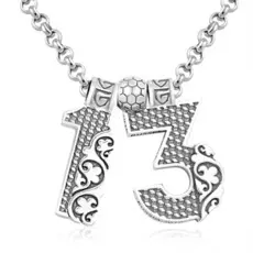 Цепь с подвеской из серебра 74310751650-И14