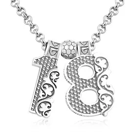 Цепь с подвеской из серебра 74310751650-И19