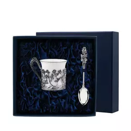 Набор чайный из серебра 1143НБ07806