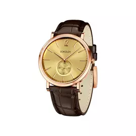 Часы мужские SOKOLOV из золота 209.01.00.000.04.02.3