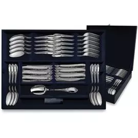 Десертный набор из серебра Престиж 24 предмета 654НБ02801