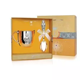 Детский набор из серебра «Мальчик» 389НБ05801