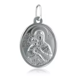 Иконка Божья Матерь Владимирская из серебра 87020512000