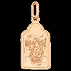 Иконка Божья Матерь Всецарица из золота 17020788000