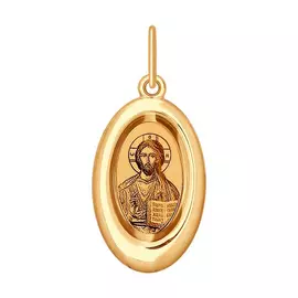 Иконка Спаситель из золота 104147