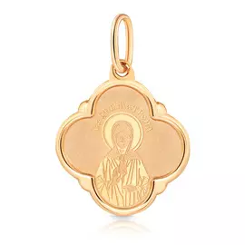 Иконка Святая Матрона из золота 17020978000