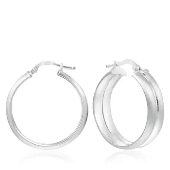 Итальянские серебряные серьги MA5EA005-Rd-S