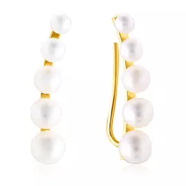 Клаймберы из желтого золота с жемчугом 56312951000