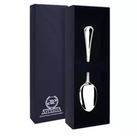 Кофейная ложка из серебра «Элегант» 510ЛЖ07801