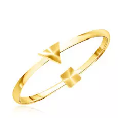 Кольцо без вставок золотое 55310073