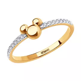 Кольцо детское из золота 018692