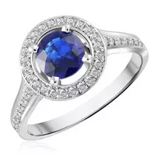 Кольцо из белого золота 65319037