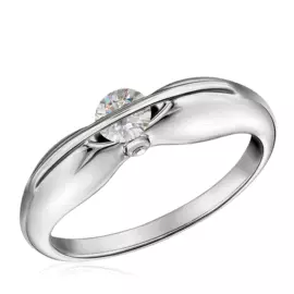 Кольцо из белого золота 65319145