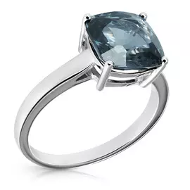 Кольцо из белого золота со шпинелью 1.112.К