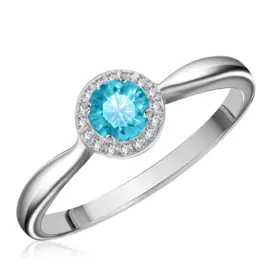 Кольцо из серебра 01-0293/00ТБ-00