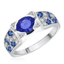 Кольцо из серебра 01-0463/00КЦ-00