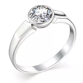 Кольцо из серебра 01-0643/00КЦ-00