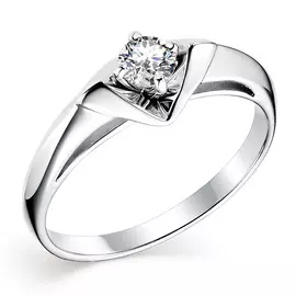 Кольцо из серебра 01-0694/00КЦ-00