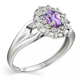 Кольцо из серебра 01-0895/00АМ-00