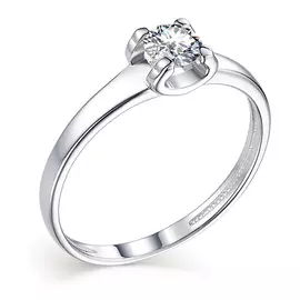 Кольцо из серебра 01-1253/00КЦ-00