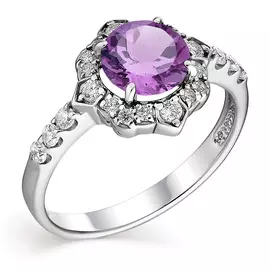 Кольцо из серебра 01-1343/00АМ-00