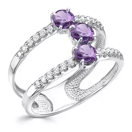 Кольцо из серебра 01-1593/00АМ-00